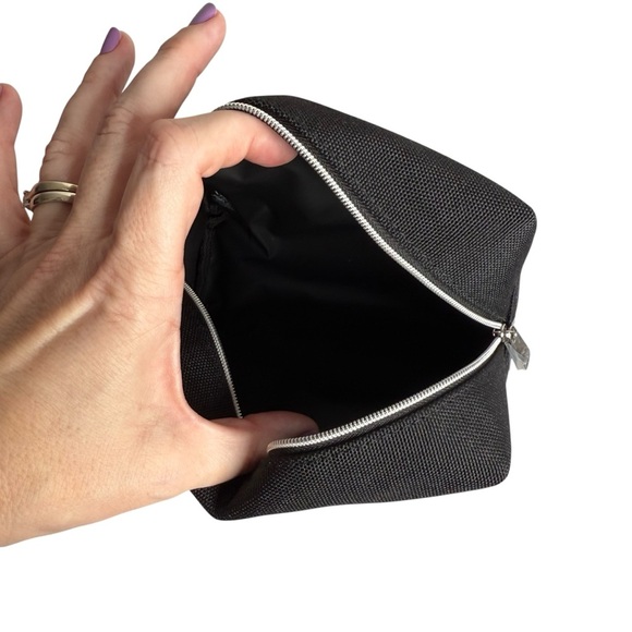 Dior Monogram Black Canvas Makeup Bag - Picture 8 of 8